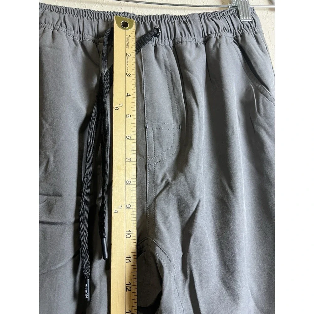 New‎ DIXXON Flannel Co Brad Athletic Lined Shorts Mens Small Gray Stretch
